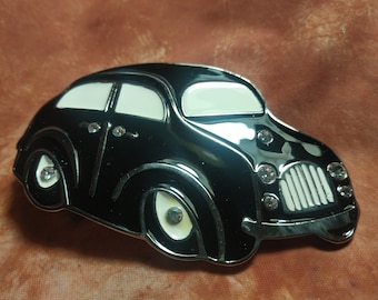 Vintage Car Metal Belt Buckle: Italian Solid Buckle (38-40mm)