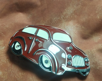 Vintage Car Metal Belt Buckle: Italian Solid Buckle (38-40mm)