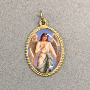 Guardian Angel Medal Archangel Protective Guide Religious Gift Supply
