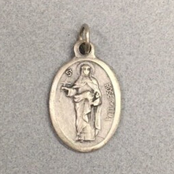 St Rose Lima Medal  Latin America Vintage Catholic Gifts