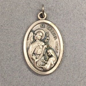 St Gabriel Medal Archangel Messengers Diplomats Postal Workers Guide Catholic Jewelry Supply