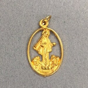 Virgin Mary Medal Medugorje Pendant Catholic Gifts Supplies