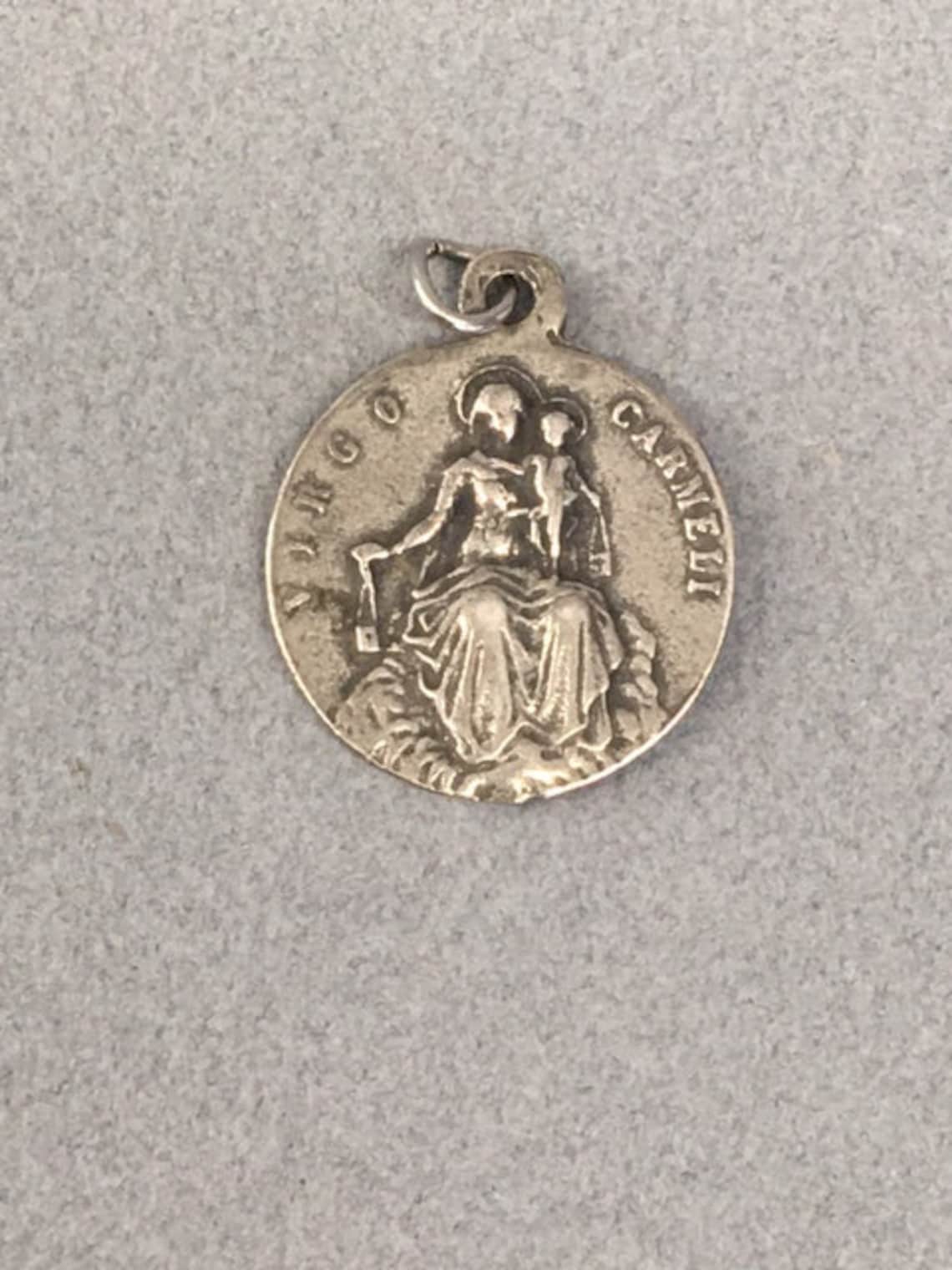 Virgo Carmeli Medal Virgin Mary Sacred