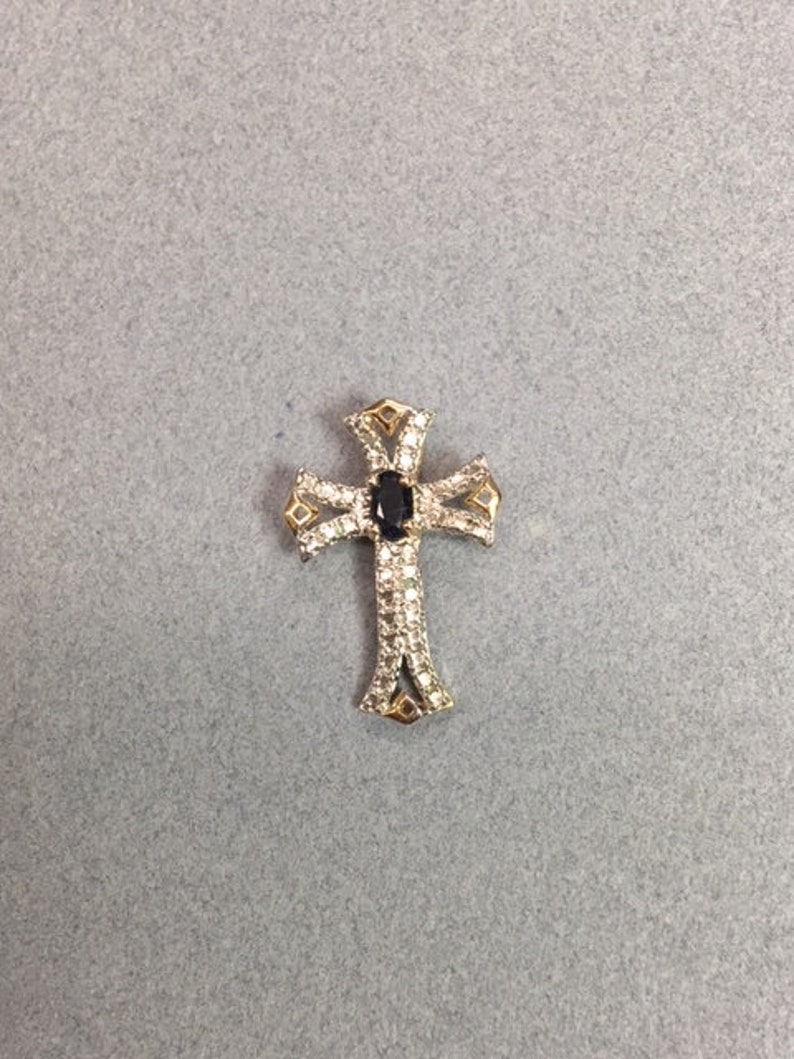 Bejeweled Cross Pendant Cross Charm Jewelry Pendant for | Etsy