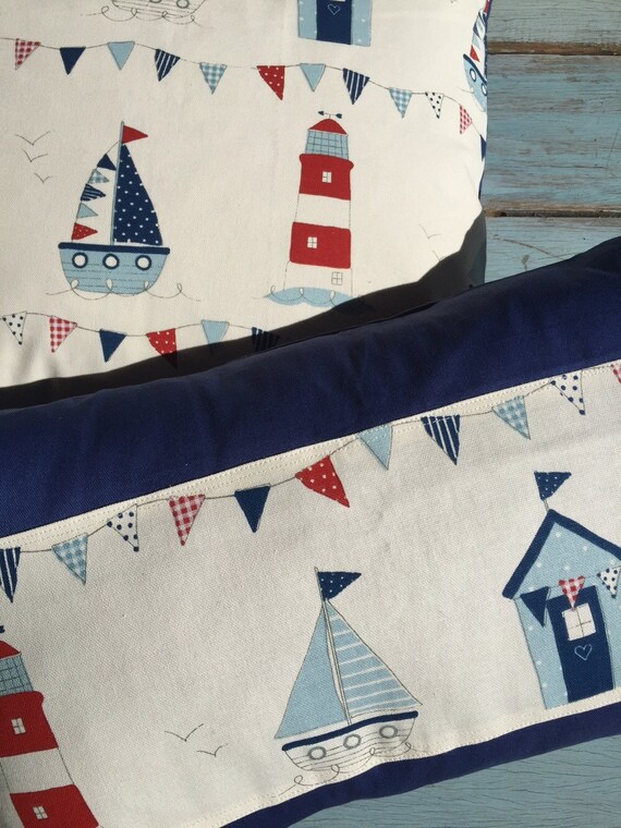 Kissen Kissen Kinder Schlafzimmer Blau Nautische Boote Etsy