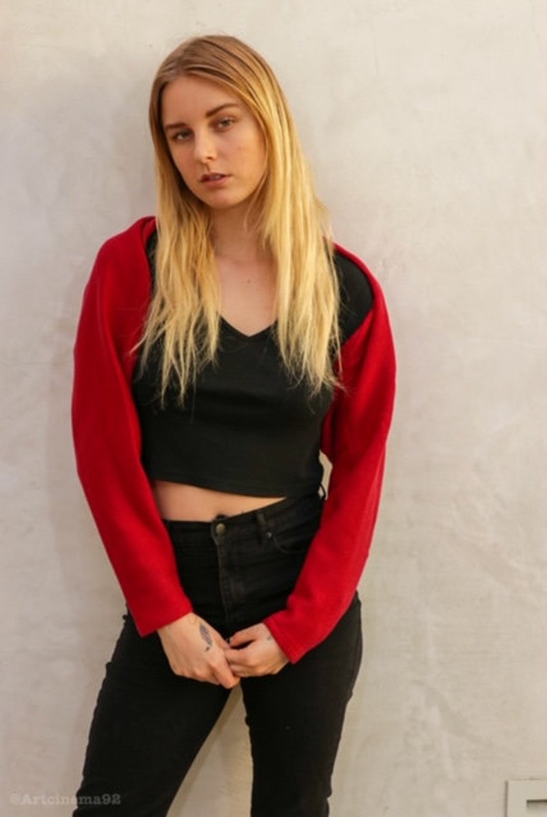 Fleece Shrug and ArmNeck Warmer