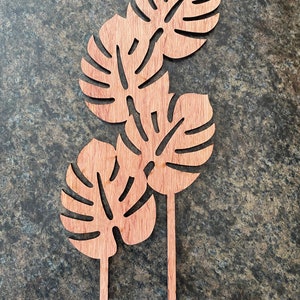 Monstera plant trellis svg file