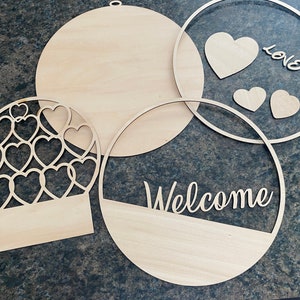 Changeable Welcome Sign