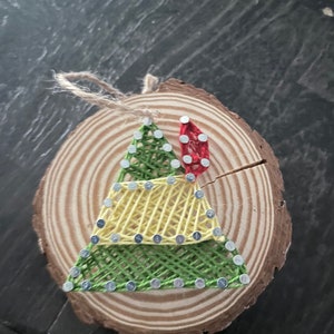 String art ornament - Elf hat ( from the movie )ornament