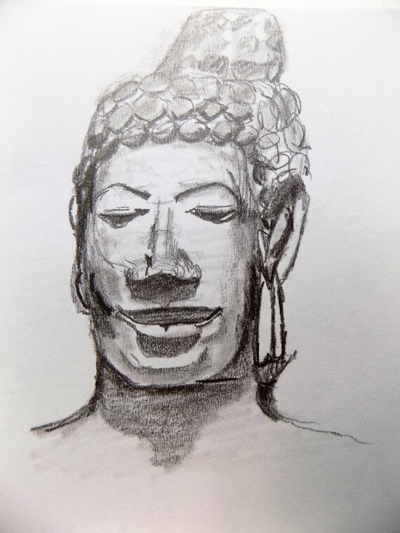 Gautam buddha - pencil sketch by DrawWithSan on DeviantArt