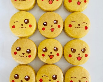 Pikachu  Inspired macarons