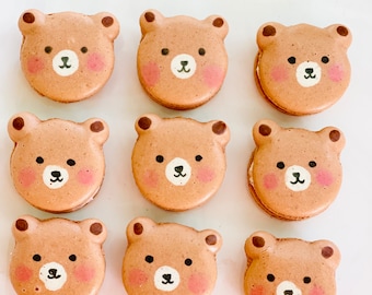Teddy Bear Macarons
