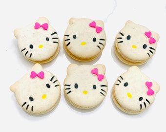 Kitty Kat and Friends Macarons