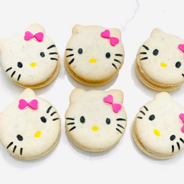 Kitty Kat and Friends Macarons