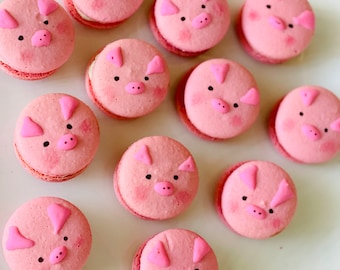 Little Piggies Macarons