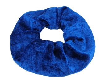 Haargummi aus Samt "Blau" Farbwahl (Zopfhalter, Zopfgummi, Haarschmuck)