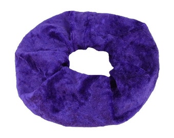 Hair tie made of velvet "violet" choice of colors (braid holder, braid elastic, hair accessories)