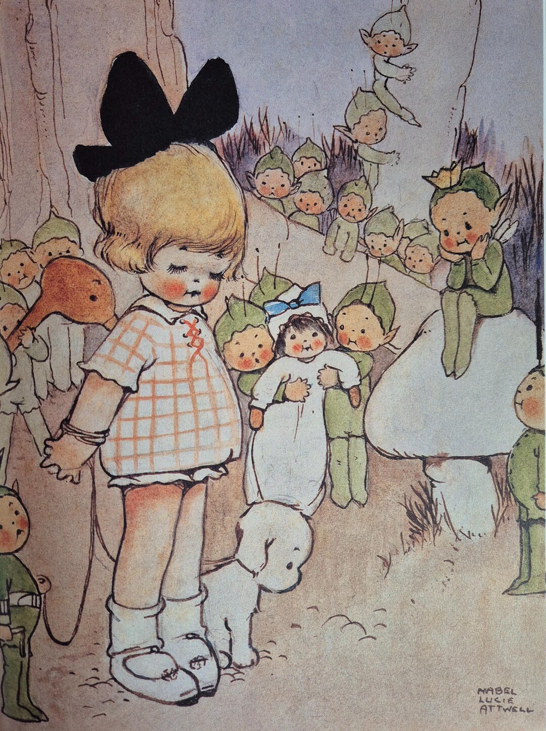 ❀Mabel Lucie Attwellの可愛い希少な絵本꙳⋆ビンテージ ❀Mabel Lucie Attwellの可愛い希少な絵本꙳⋆ビンテージ