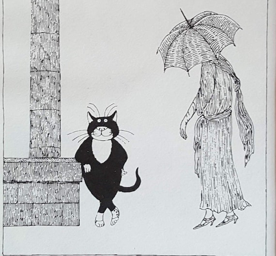 エドワードゴーリー キャット 猫 Edward Gorey cats エドワードゴーリー キャット 猫 Edward Gorey cats