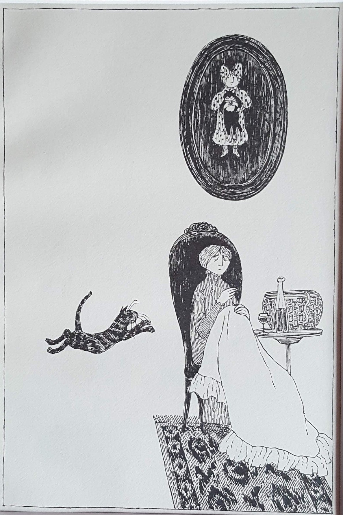 エドワードゴーリー キャット 猫 Edward Gorey cats d747098cacf78c9b6ddecb7f8bf2f9