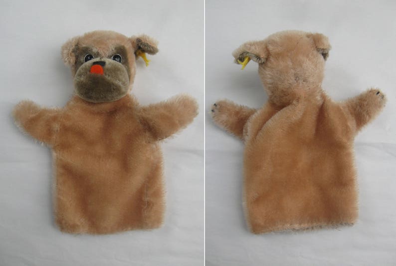 Original STEIFF Old Hand Puppet / Puppet Figure / Figure for Etsy