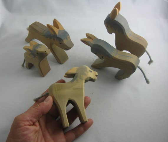 Original OSTHEIMER wooden figures 