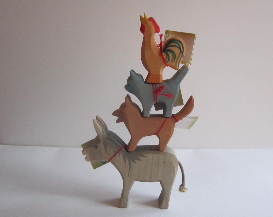 Ostheimer Handmade Wooden Safari Animals Set main image 0