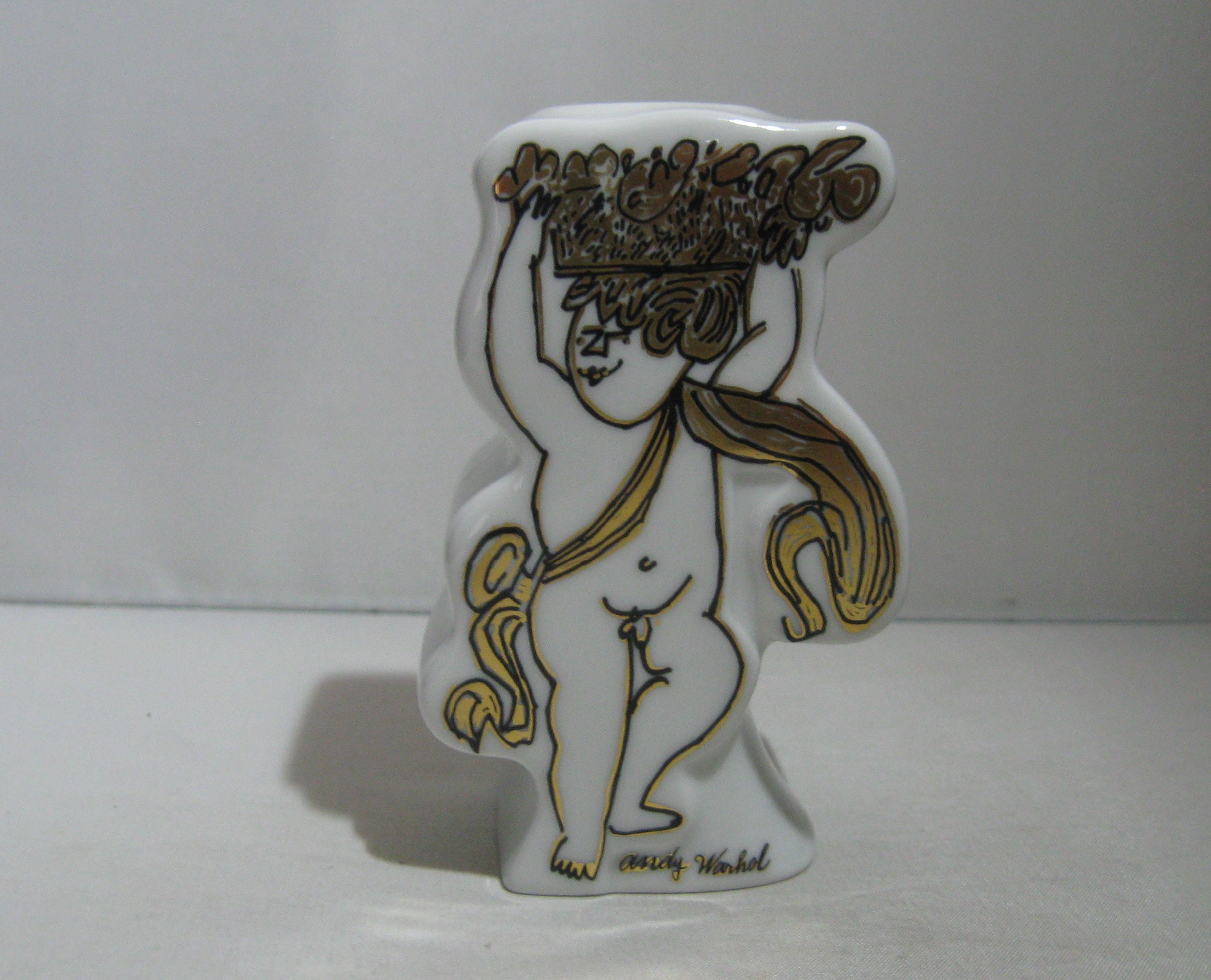 希少] Andy Warhol Golden Angel Rosenthal