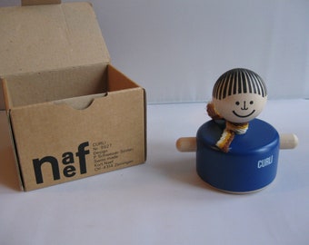 Vintage Naef Spielzeug Blue Cella Swiss Made Design Peer Clahsen