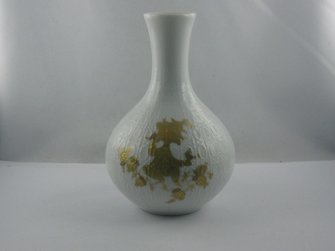 Rosenthal Classic Rose. Small bulbous Vase for Etsy Canada