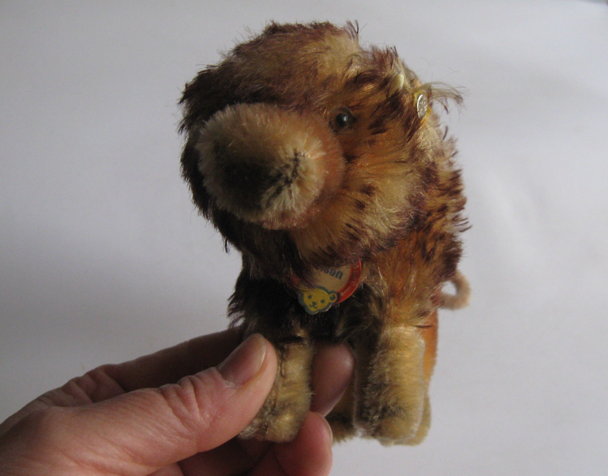 14/ Original Steiff 1312.00 Stuffed Animal Bison Buffalo, 12