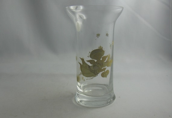 Rosenthal Crystal Glass Vase Angel With Star Etsy