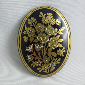 Clearance sale. Great offer. Original KEK enamel brooch (6). Handmade enamel. Unworn from old stock, 1980s vintage.