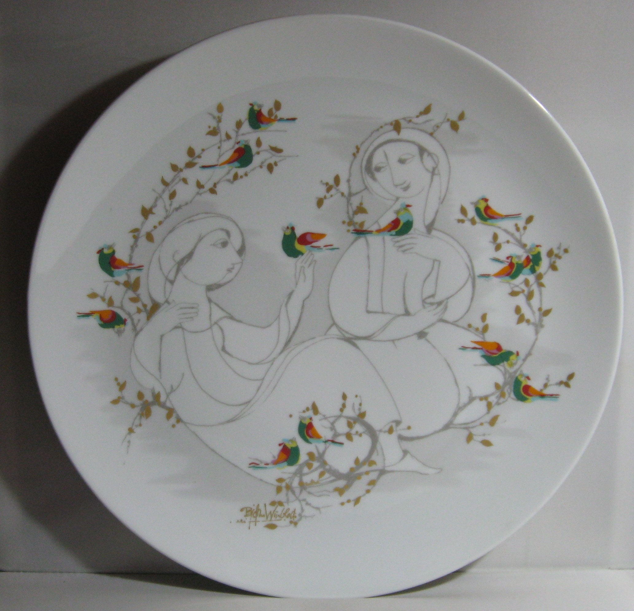 ROSENTHAL Studio-line Germany. LARGE Plate / Wall Plate. Decor