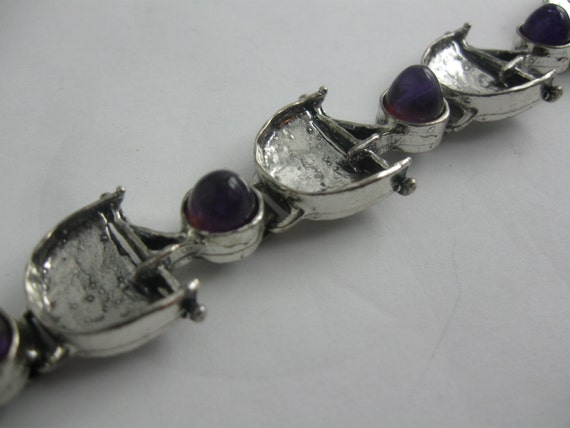 Silver jewelry: bracelet. Original ENGLA designer… - image 2