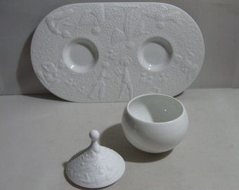 Tasse à Soupe Rosenthal Flûte Enchantée Sarastro, Porcelaine Dorée, Neuve