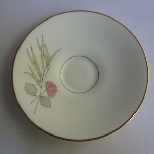 Rosenthal Germany. Bettina &quot;Parisian spring&quot;. SMALL saucer. Diameter approx. 12.7 cm. 1950s porcelain. VINTAGE