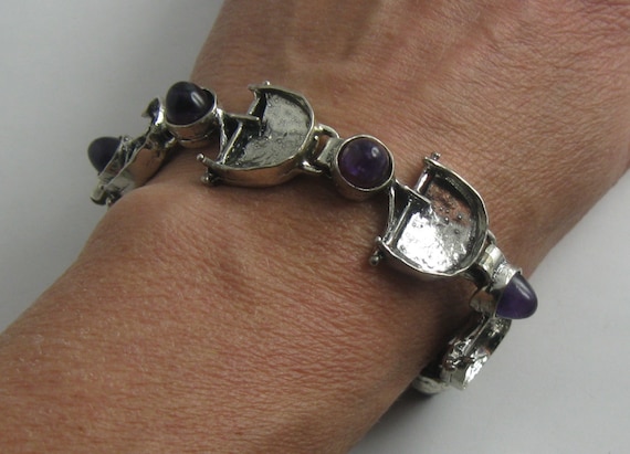 Silver jewelry: bracelet. Original ENGLA designer… - image 1