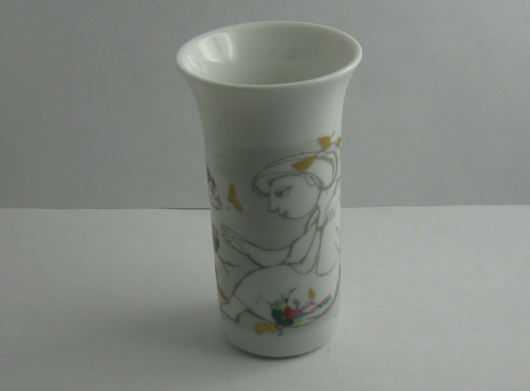 ROSENTHAL Studioline Germany Porcelain Vase ARUNDO. Design Etsy
