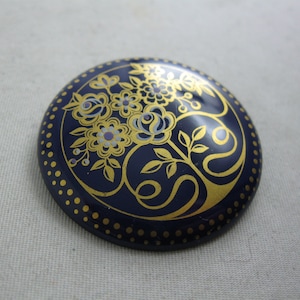 Clearance sale. Great offer. Previously €39. KEK enamel brooch (2). Handmade in Austria. From old stock. 1980s vintage.