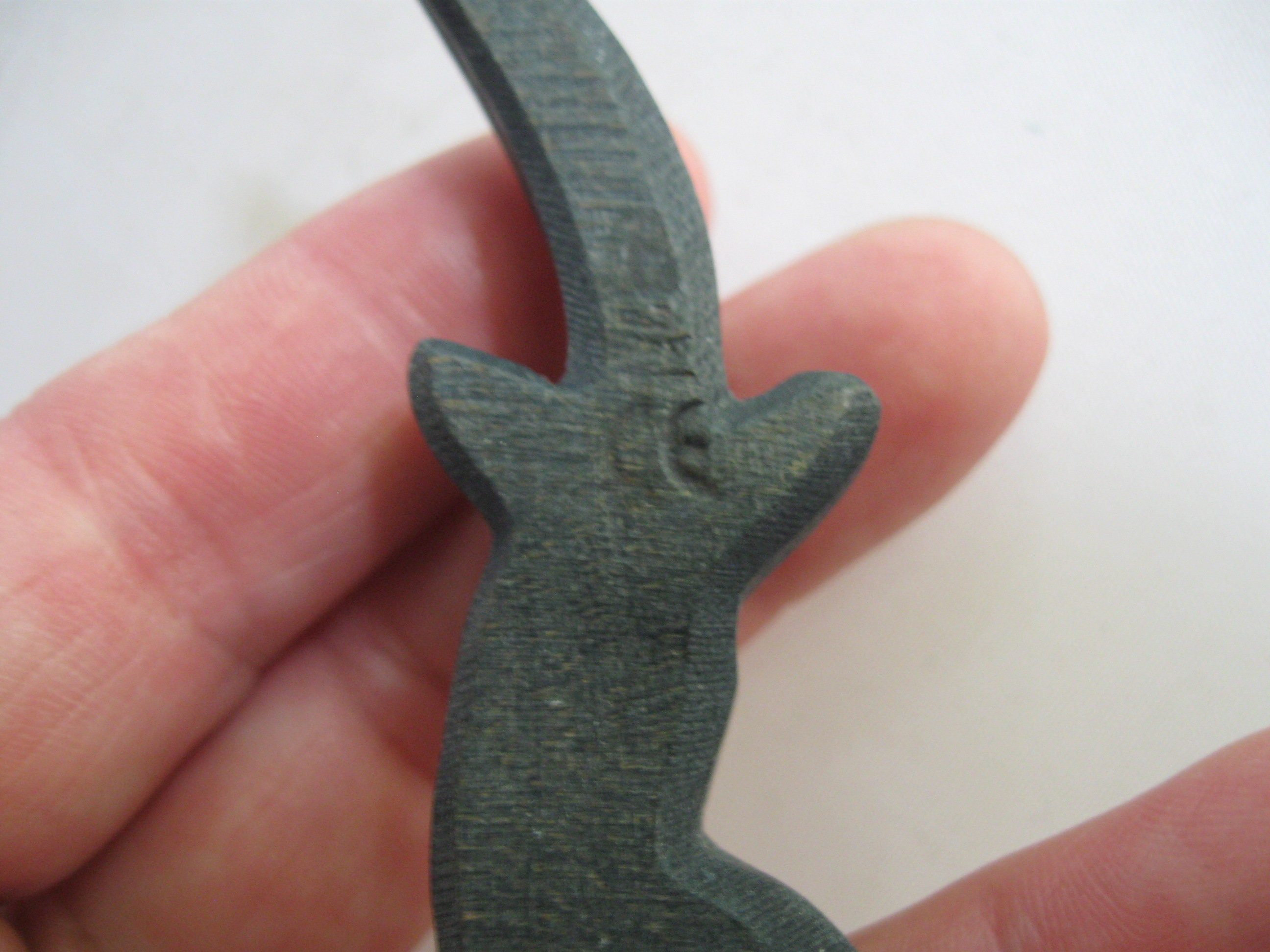 Original Ostheimer Wooden Figure / Wood Animal. Salamander