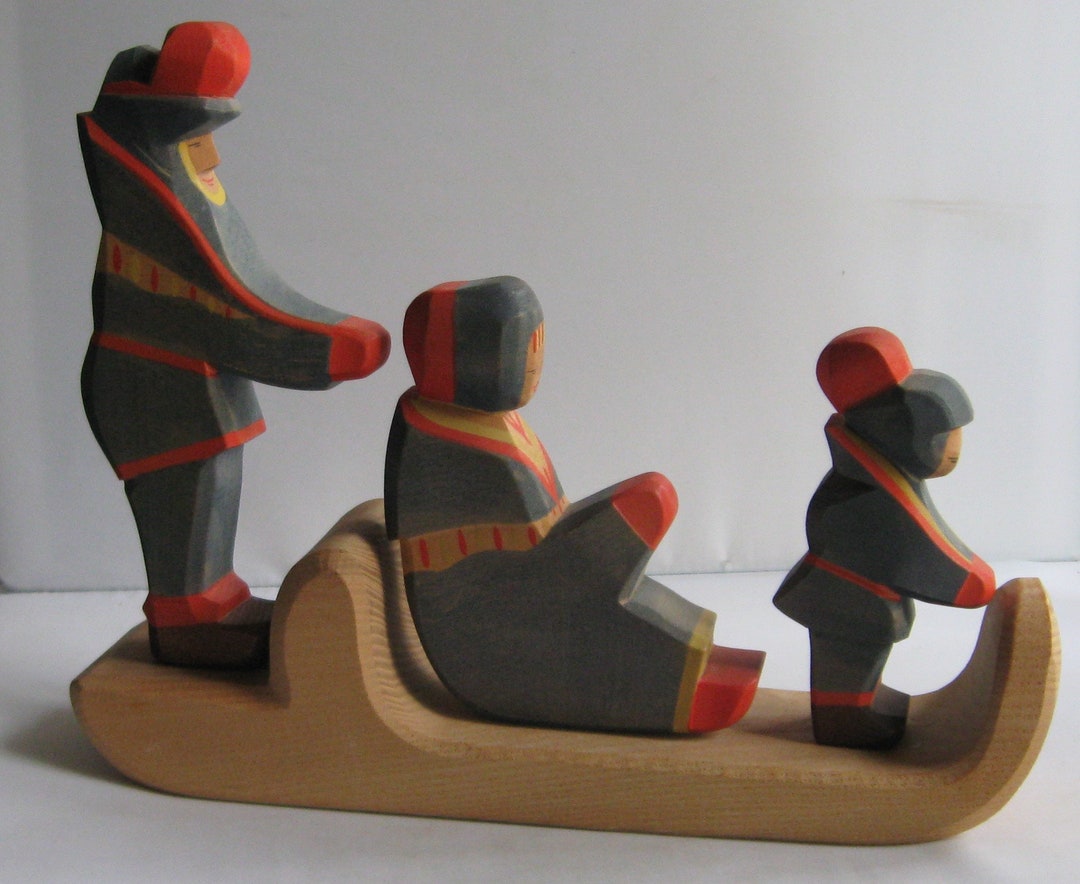 オストハイマー Ostheimer イヌイット エスキモー 女の子 スタンプ