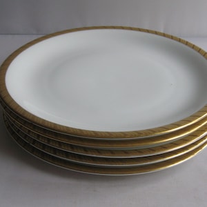 Rosenthal Selb-Ploessberg Germany. Porcelain dessert plate. Form E &quot;Modell&quot;. Design Raymond F. Loewy. Probably 1950s. Midcentury VINTAGE
