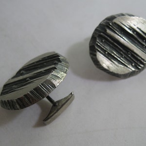 Karl Laine (Sten & Laine) designer ring of sterling silver with rock crystal. 1970s / 80s Finland jewelery. Scandinavian Modernist. VINTAGE