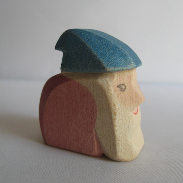 Ostheimer wooden figure. Wooden toy. Dwarf Peter. No longer listed / produced => Ostheimer RARITY. VINTAGE