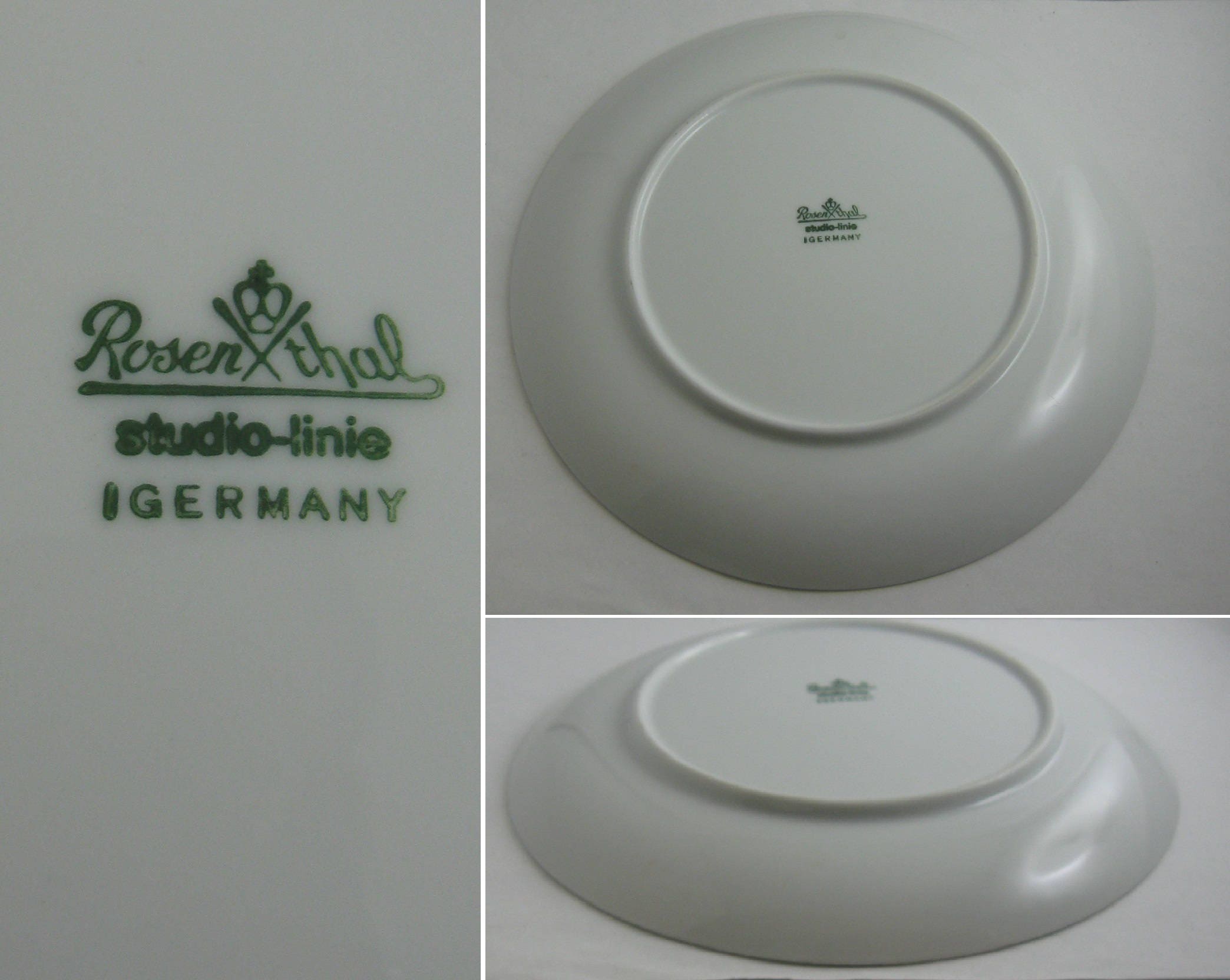 Rosenthal Germany Studio-line. Porcelain Plate / Dessert Plate