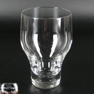 Rosenthal Germany liqueur glass / shot glass. Glass series &quot;Lotus&quot;, clear. Design: Wiinblad / Latham. Height approx 9.5 cm. VINTAGE