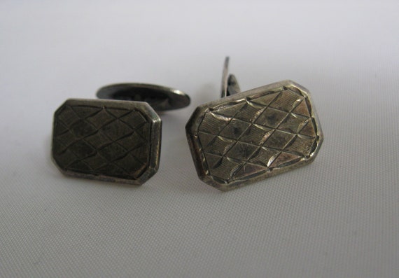 Age old cufflinks. Silver Ag 835. VINTAGE - image 2