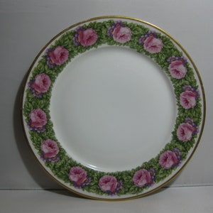 Rosenthal Bavaria &quot;Rose of Stambul&quot;. Magical porcelain: cake plate. hand painted Porcelain collectible. 1920s. VINTAGE