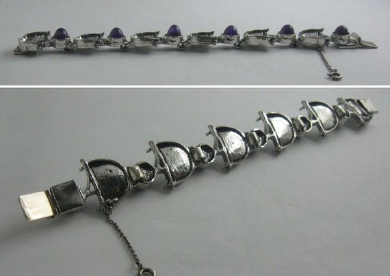 Silver jewelry: bracelet. Original ENGLA designer… - image 4